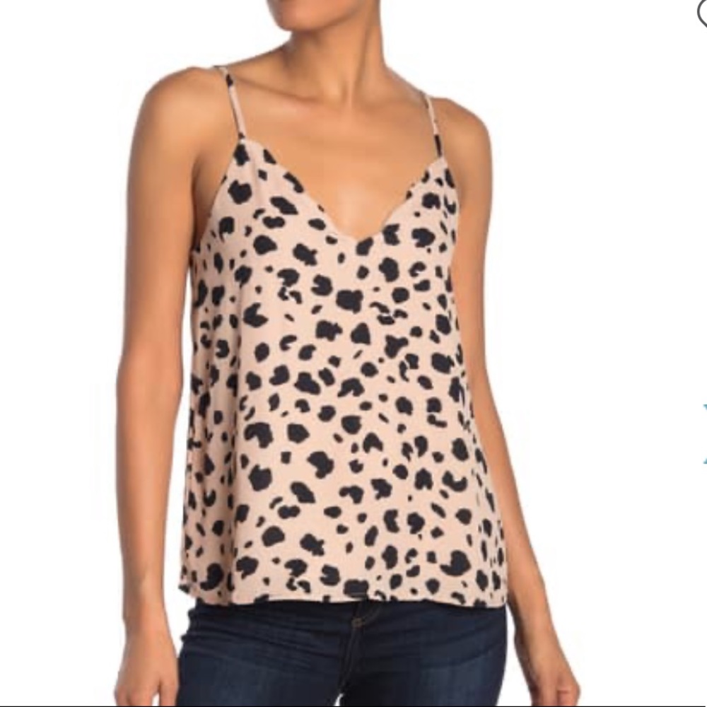Socialite Leopard Cami